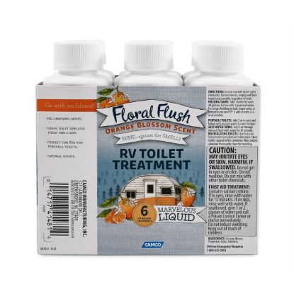 CAMCO FLORAL FLUSH  ORANGE BLOSSOM  SINGL - 41481