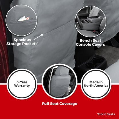 COVERCRAFT ENDURA WATERPROOF POLYESTER SEATSAV - SS2532WFBK