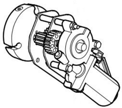 CAREFREE/CO. CAREFREE MOTOR ASSY- BLAC - R001104BLK