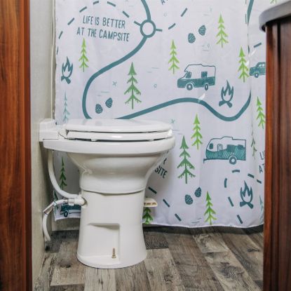 CAMCO GRAVITY TOILET  WHITE - 41710
