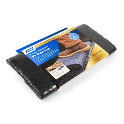 CAMCO SCRUB RUG TPE 17.5X18 BLK - 42962