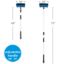 CAMCO WASH BRUSH W/ ADJ HANDLE - 43633