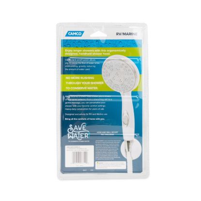 CAMCO SHOWER HEAD  WHITE - 43711