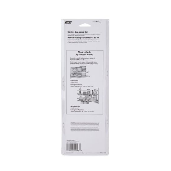 CAMCO RV DOUBLE CUPBOARD BAR - 44093