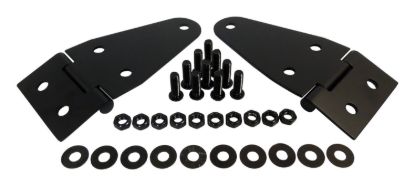 CROWN AUTO HOOD HINGE SET BLACK SS - RT34095