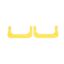 CARR SUPER HOOP XP7 YELLOW PWD COAT PAIR - 125777