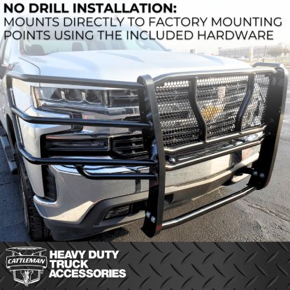 CATTLEMAN GRILLE GUARD - WITH SENSORS - 1124PS