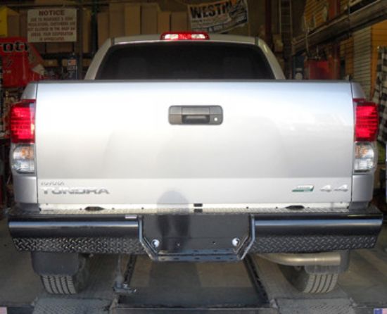 CATTLEMAN REAR BUMPER-8' DROP  W/ SENSORS - 4117S