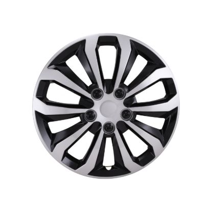 COAST2COAST WC 10 SPOKE  SIL/BLK 16'  SET OF 4 - 106116SB