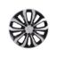 COAST2COAST WC 10 SPOKE  SIL/BLK 16'  SET OF 4 - 106116SB