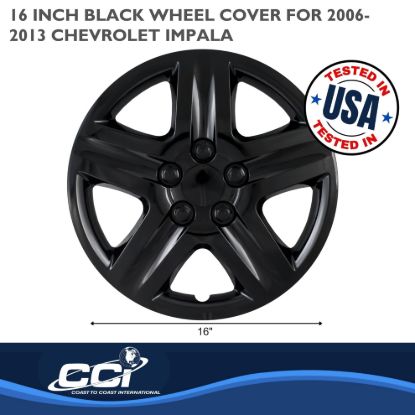 COAST2COAST WC 06-11 IMPALA BLK 16' 5 SPK - 43116BLK