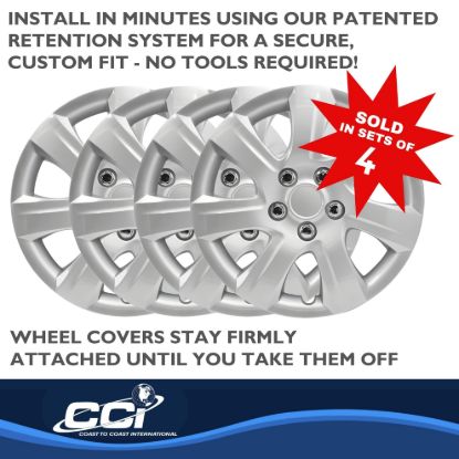 COAST2COAST WC 10-11 CAMRY SILVER 16' 7 SPK - 44516S
