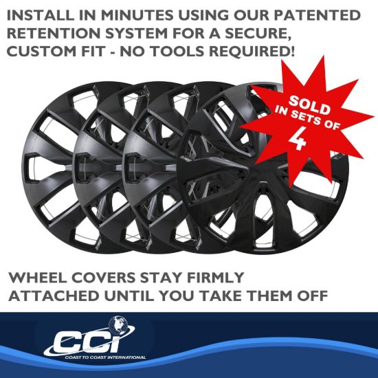 COAST2COAST WC;UNIVERSAL;BLK;16';10 SPK - 51916BLK