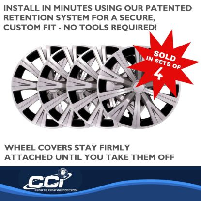 COAST2COAST WC 18-24 CAMRY SILV/CHAR 16' 10 SPK - 53016SC