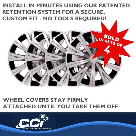 COAST2COAST WC 18-24 CAMRY SILV/CHAR 16' 10 SPK - 53016SC