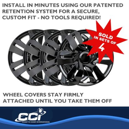 COAST2COAST WC 15-17 FIT BLK 15' 6 DBL SPK - 53415BLK