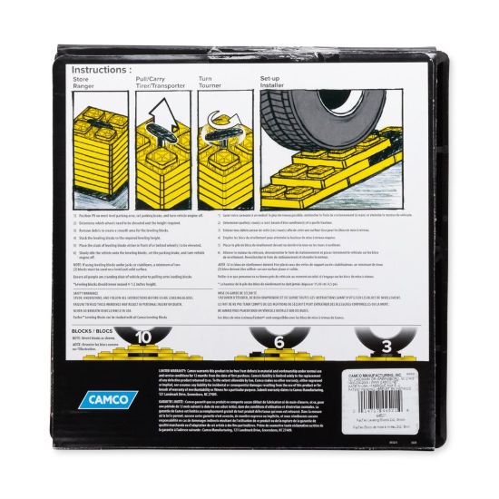 CAMCO LEVBLOCKS THDL 2X2 10PK B - 44521