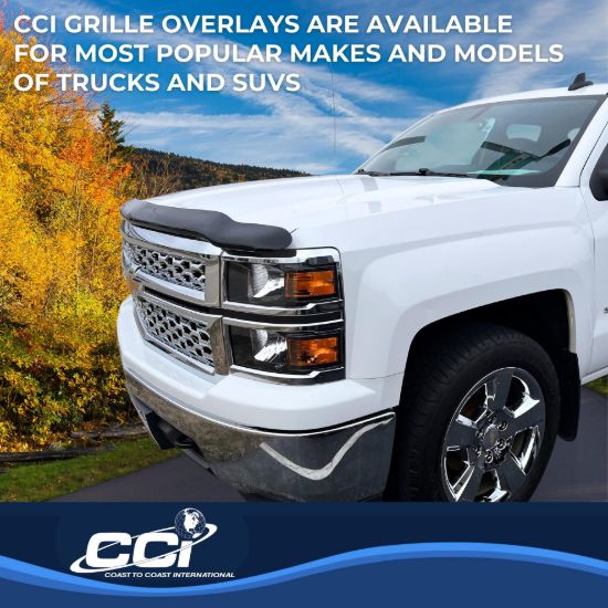 COAST2COAST GI 14-15 SILVERADO CHROME MESH 2 PC - GI124