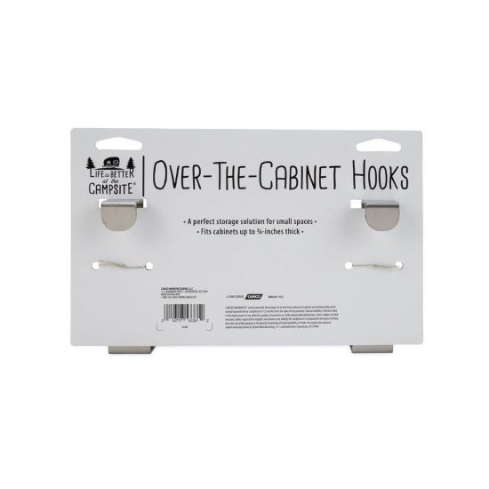 CAMCO LIBATC-CABINET 2 HOOK TOWEL HANGER - 53381