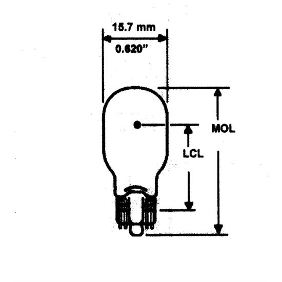 CAMCO BULB 921 AUTO 3RD BRAKE - 54768