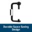 CAMCO PAPER TOWEL HOLDER  BLACK - 57115