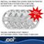 COAST2COAST WC;UNIVERSAL;SILVER;16';6 DBL SPK - 53416S
