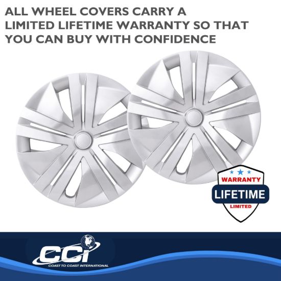 COAST2COAST WC 18-25 LEAF SILVER 16' SPOKE - 55116S