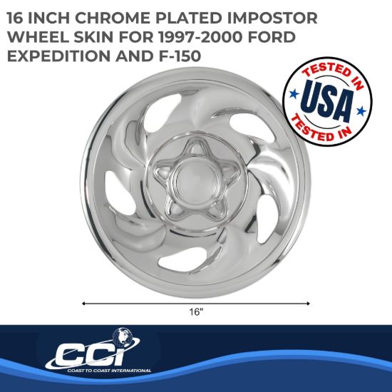 COAST2COAST WS 97-03 F150 CHRM 16' 5 DIR SLOTS - IMP01X
