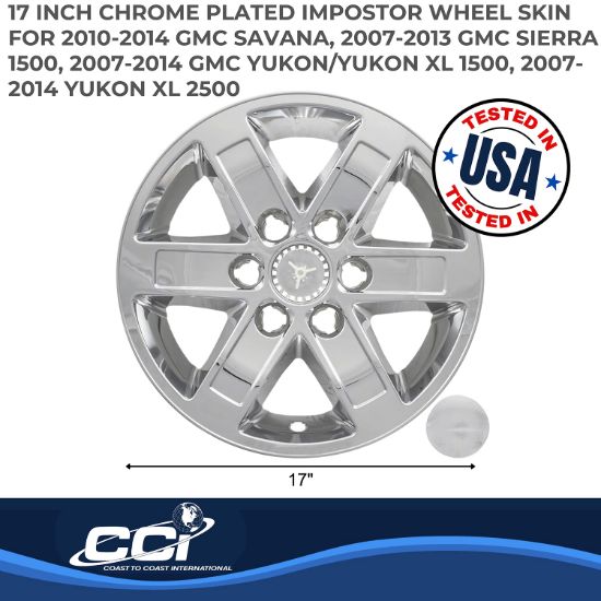 COAST2COAST WS 07-13 SIERR YUKON GL BK 17' 6 SP - IMP358X