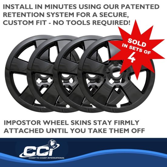 COAST2COAST WS 11-15 CRUZE CHRM 16' 5 SPOKE - IMP375BLK
