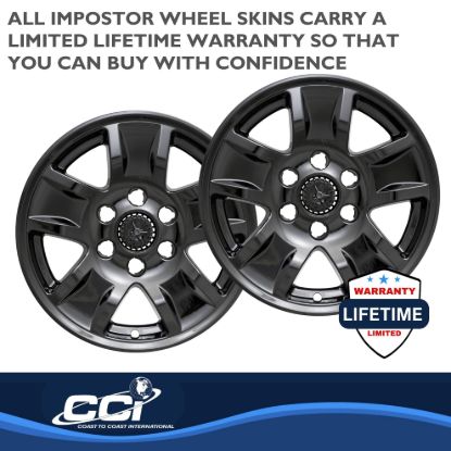 COAST2COAST WS 14-18 SLVRD GL BLK 17' 5 SPOKE - IMP390BLKN