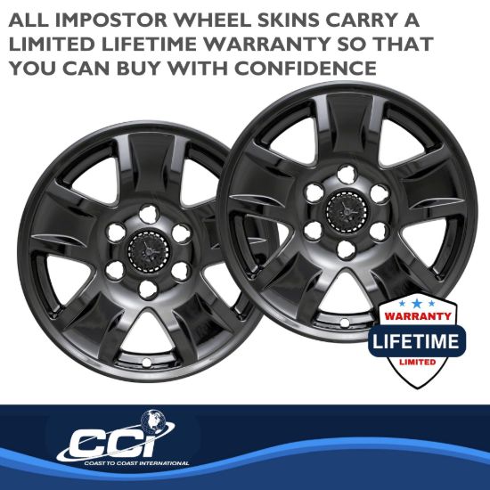 COAST2COAST WS 14-18 SLVRD GL BLK 17' 5 SPOKE - IMP390BLKN
