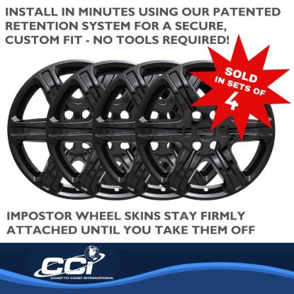 COAST2COAST WS 17-23 ACADIA GL BK 17' 6 SPOKE - IMP395BLK