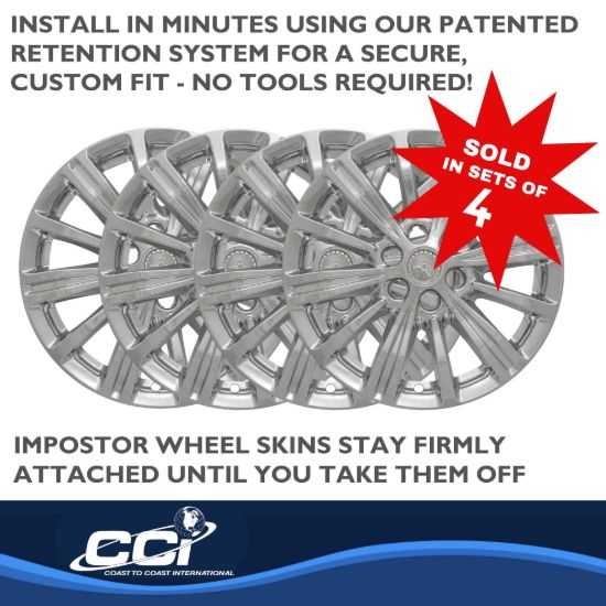COAST2COAST WS 17-19 XT5 CHRM 18' 12 SPOKE - IMP402X