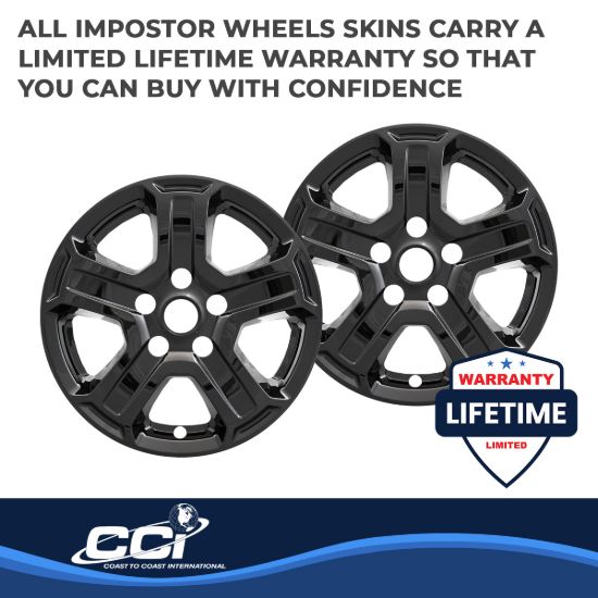 COAST2COAST WS 18-23 WRANGLER GL BK 17' 5 SPK - IMP420BLK