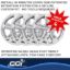 COAST2COAST WS 21-25 SORENTO CHRM 17' 5 SPOKE - IMP475X