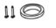 DAVE CARTER TH28971 CLOSET BOLT KIT WHITE - 50015