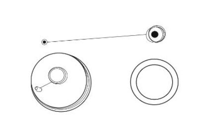 DAVE CARTER TH97514 CAP DRIP CAP AND NOZZLE - 50022