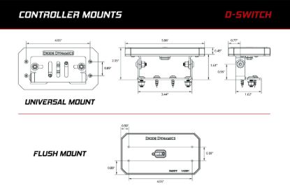 DIODE DYNAMC D-SWITCH 8 BUTTON CONTROLLER KIT - DD8373
