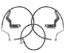CARLI SUSPEN BRAKE LINE KIT - FORDBBL11