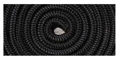 CMP GROUP 1/2IN X 20FT DBLBRD DOCKLINE-BLK P/ - 10626079