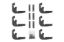 DEE ZEE RUNNING BOARDS - ROUGH STEP - DZ15340