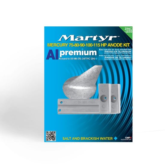 CMP GROUP MERCURY 75-80-90-100-115 ANODES KIT - M75115KITA