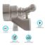 DURA FAUCET TUB & SHW DIVERTER  -BSN - DFSA110CSN