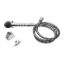 DURA FAUCET SHOWER HEAD & HOSE CHROME - DFSA130CP