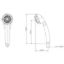 DURA FAUCET BATH TUB  & SHOWER MATTE BLACK - DFSA400MB