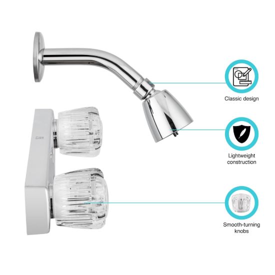 DURA FAUCET BATH  TUB  & SHOWER - DFSA601ACP
