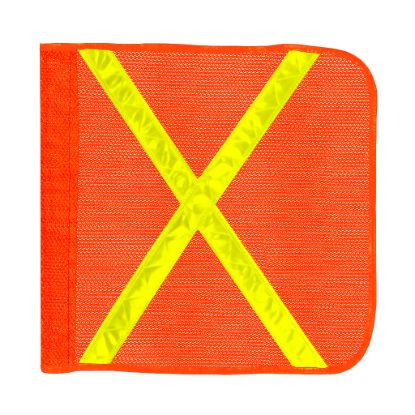DRIVER IND. HEAVY DUTY ORANGE MESH SAFETY FLAG - FLAG16OXY