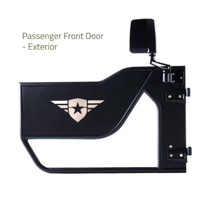 COMBAT OFFRD JEEP JK/JKU MISSION DOORS - FRONT P - 151046