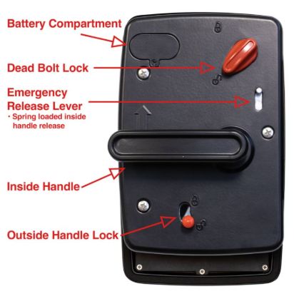 CREATIVE PRO GLOBAL BRAND MOTORHOME ENTRY DOOR L - MRLBT42560
